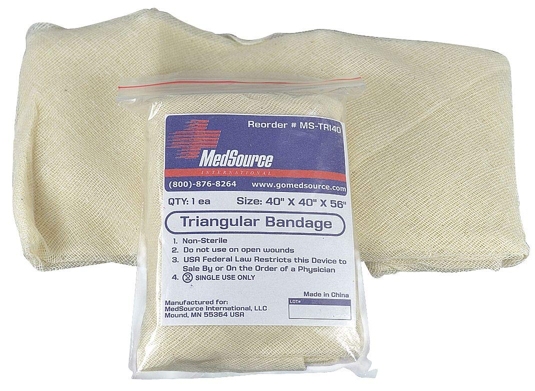 MedsourceTriangular Bandage, Beige, PK240 - MS-11050