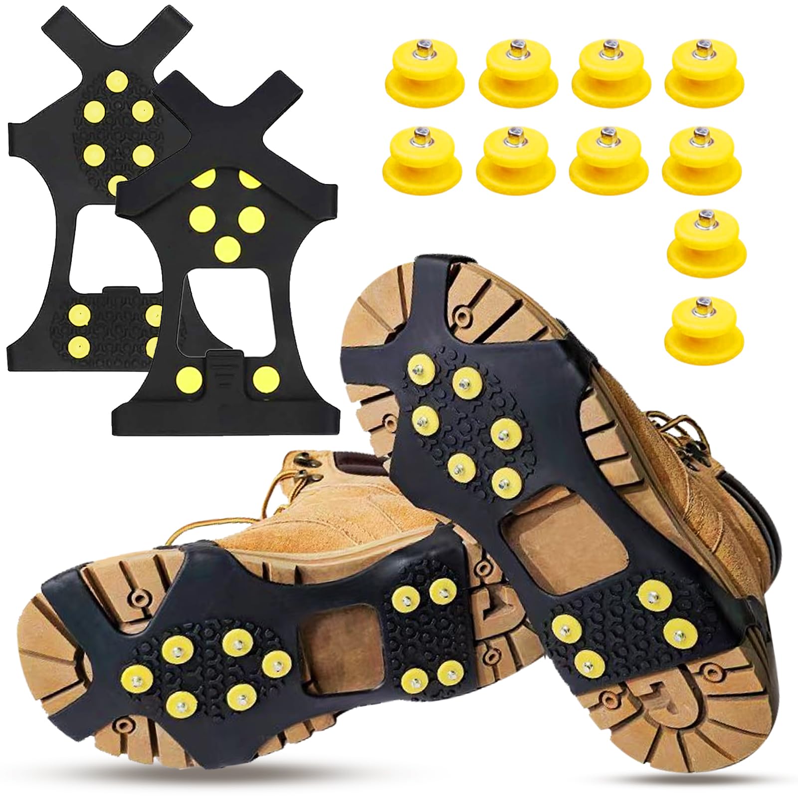 Spikes Für Schuhe Winter,Schuhspikes Schnee Und EI Produktbild-Vorschau 6