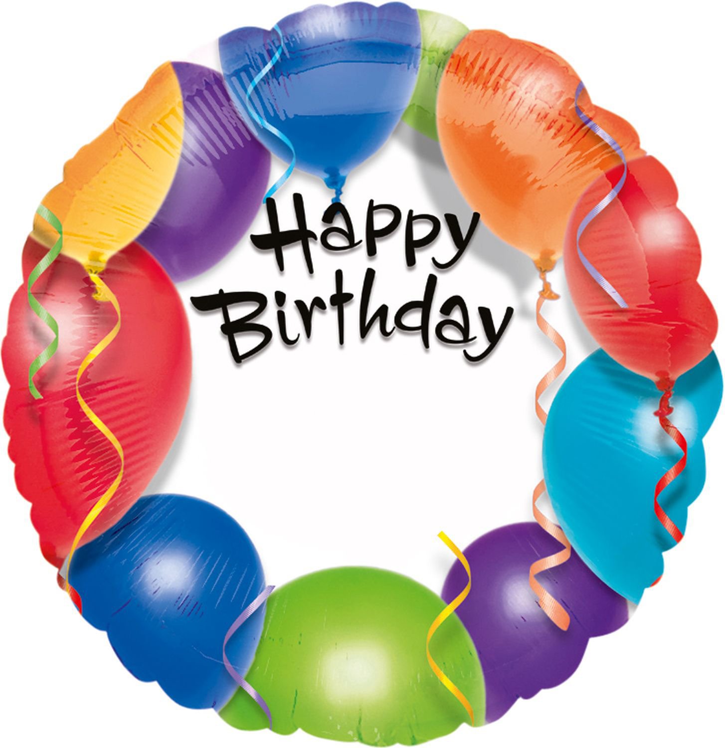 Amscan Folienballon 'Happy Birthday Stay Fabulous' – 43 Cm Durchmesser, Goldfarben, Mit Helium Füllbar