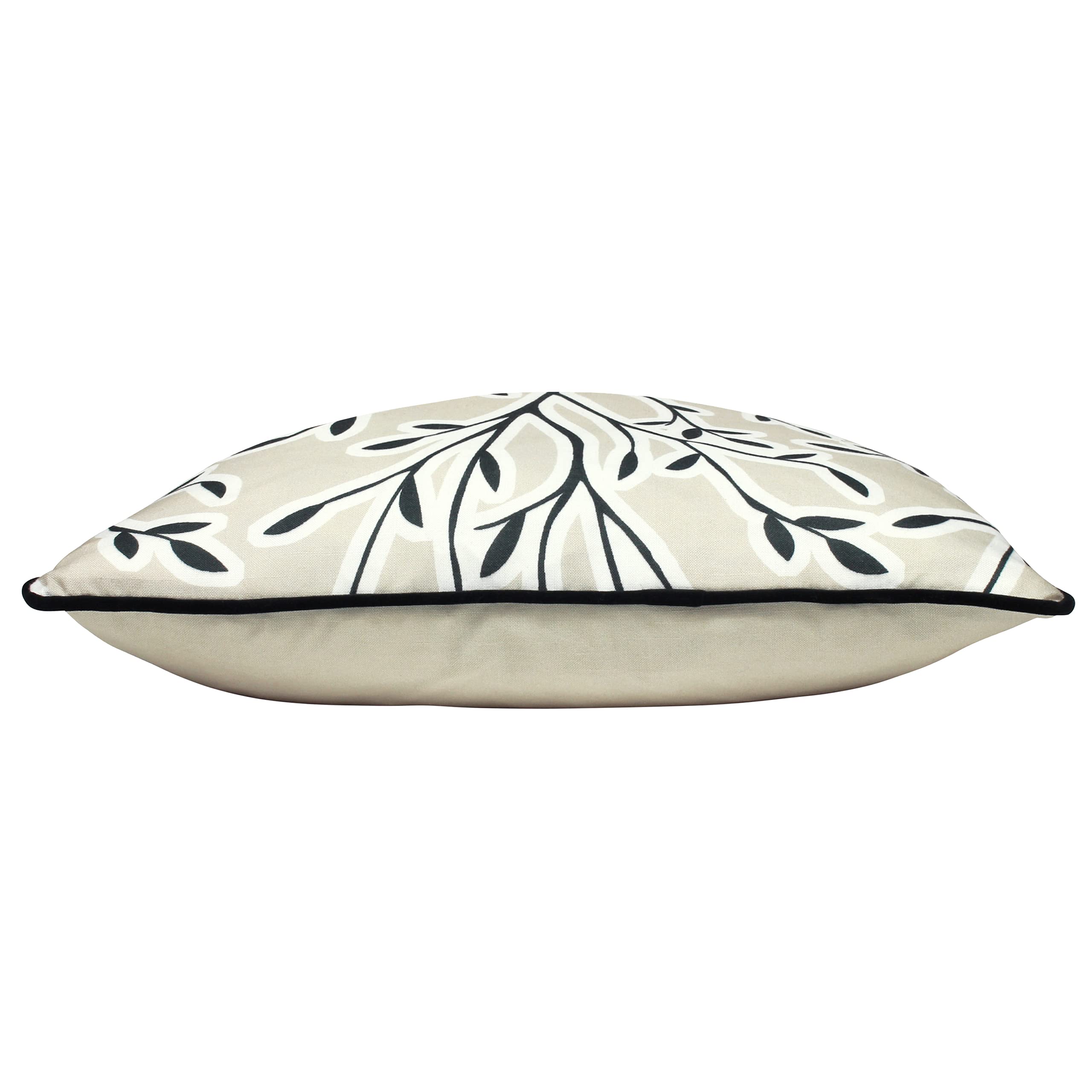 furn. Annika Feather Filled Cushion, Oatmeal, 50 x 50cm - Image 3