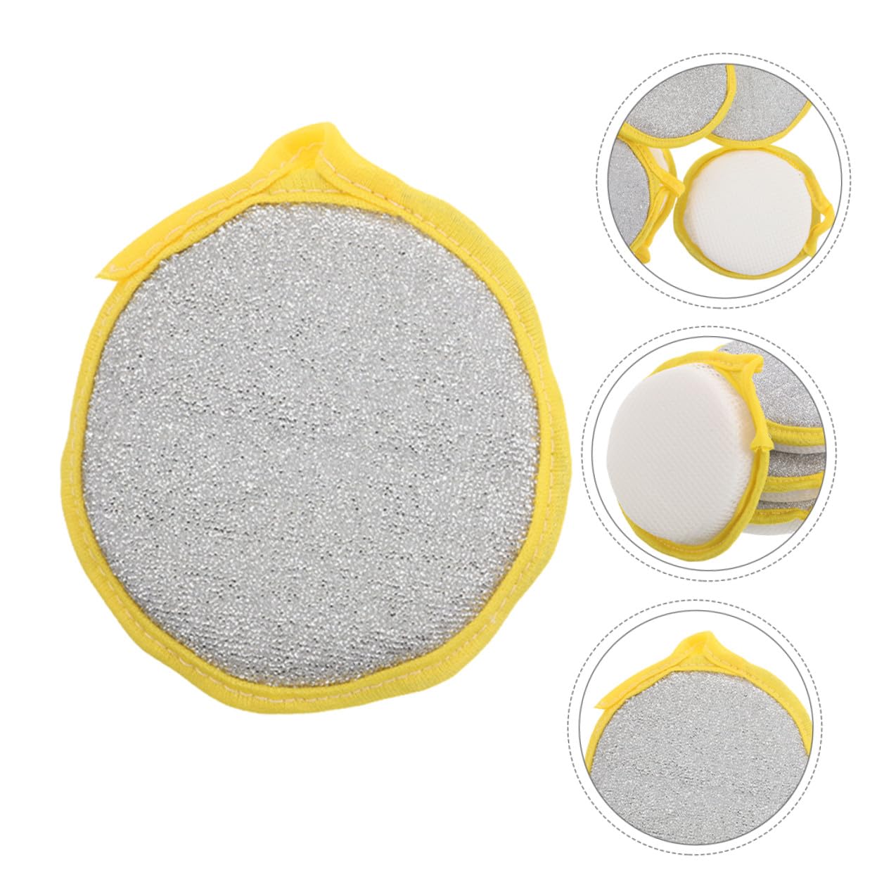 50 Piezas Esponjas para Lavar Platos Doble Cara Unidades Esponja de Limpieza Resistente y Duradera para Cocina Ollas Sartenes Fregadero Uso Múltiple