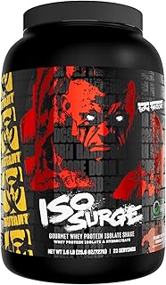 Mutant ISO Surge Whey Protein Isolate Powder Acts Fast to Help Recover, Build Muscle, Bulk and Strength, 1.6 lb (Peanut Butter Chocolate)