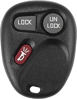 X AUTOHAUX 315MHz KOBUT1BT Replacement Keyless Entry Remote Car Key Fob for Chevy Silverado Suburban Tahoe S-10 for GMC Sierra Yukon XL 1500 2500 1999-2001 for GMC Sonoma 1998-2002 3 Buttons