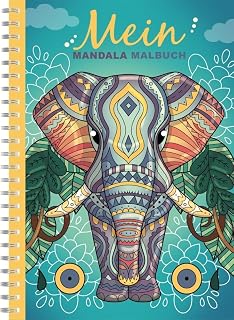 Mein Mandala Malbuch: 50 tierisch tolle Mandalas für Kinder ab 10 Jahren zum Ausmalen und Entspannen