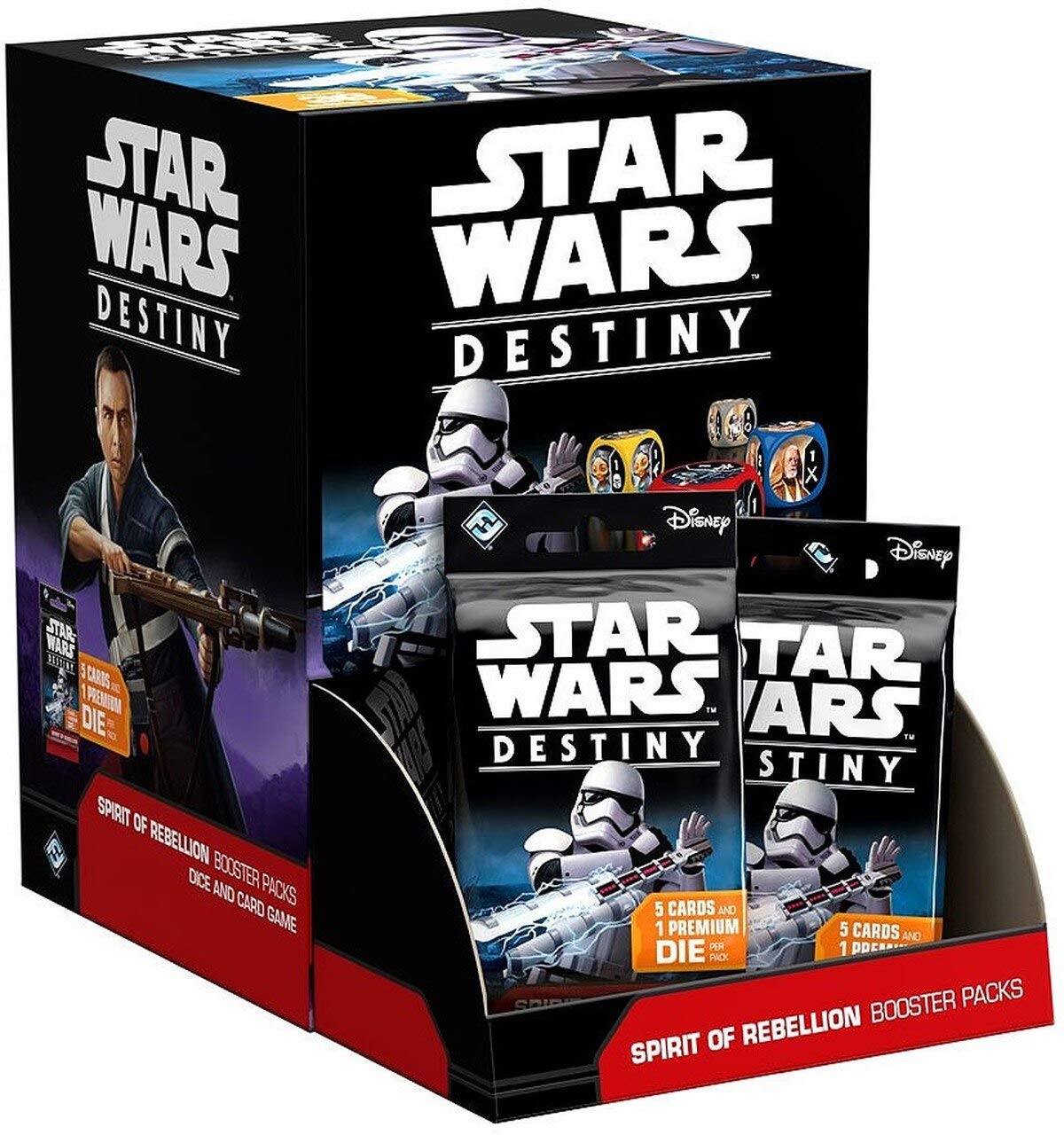 Star Wars Destiny: Spirit of Rebellion B Single Booster Pack :  Amazon.com.br: Brinquedos e Jogos