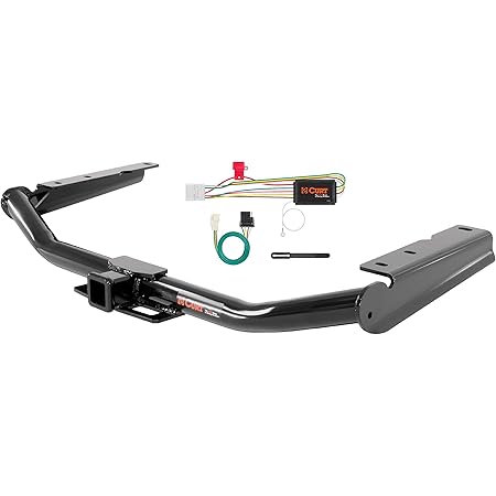 Amazon Com Curt Class 3 Trailer Hitch Bundle With Wiring For 2008 2013 Toyota Highlander 13534 56217 Automotive