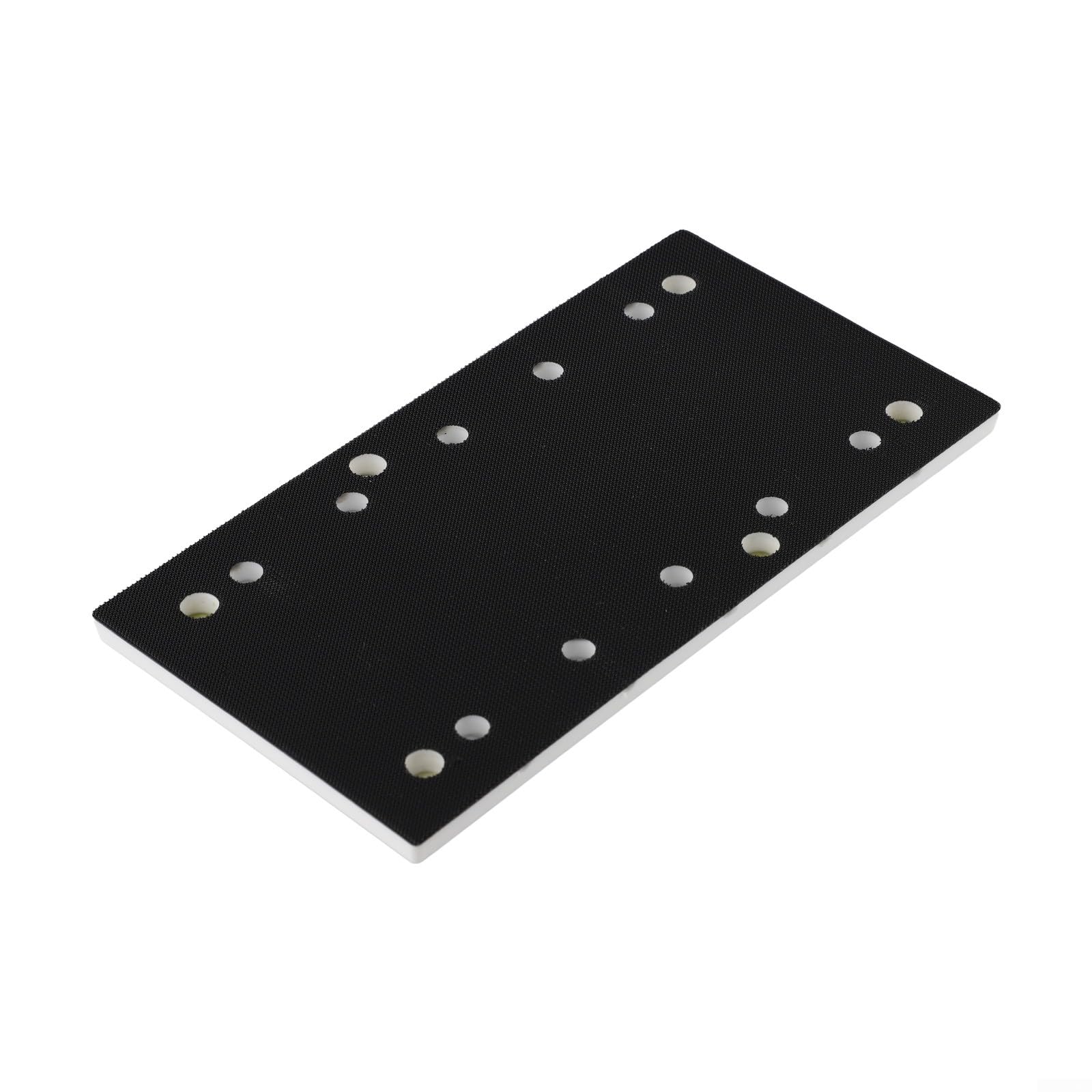HpLive 10-Loch 6-Loch Schleifpad, 225x115mm Schleifscheibe Quadratisches Schleifpad für Schleifmaschine Austauschbare Schleifplatte