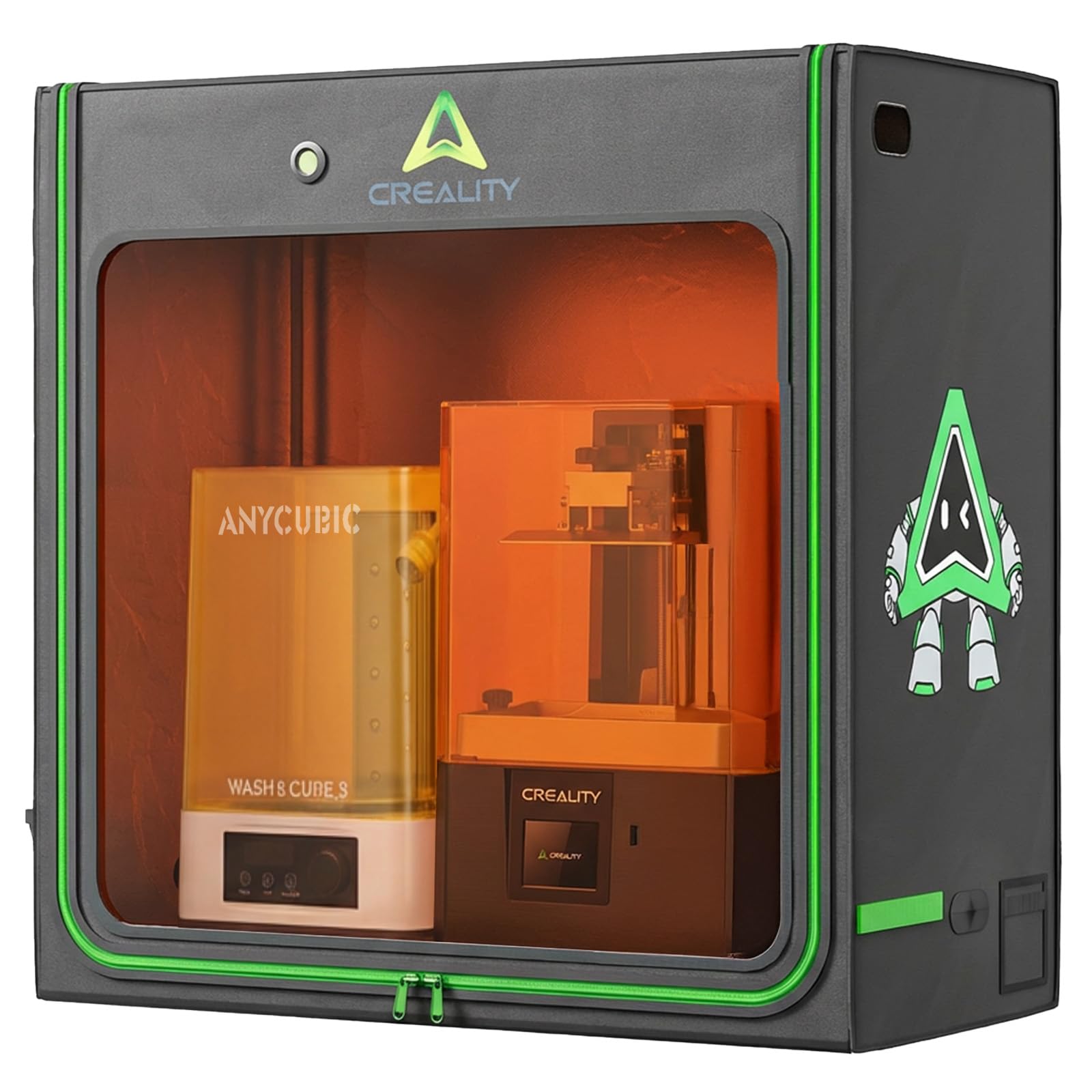 Creality Official Resin 3D Printer Enclosure with Fan Interface