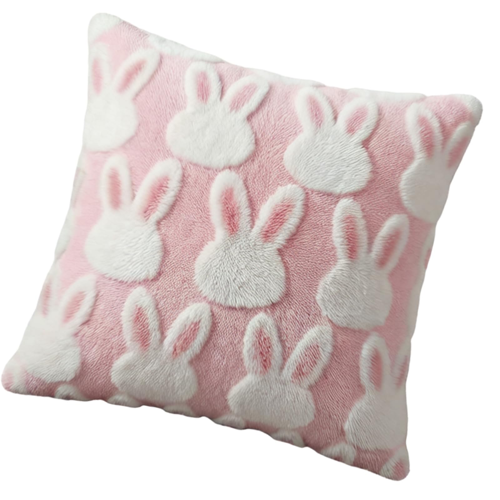 Jazuaiao Easters Rabbits Pillow Covers Bunnys Decorative Case for Bedroom Dormitory Holiday Party Easters Covers