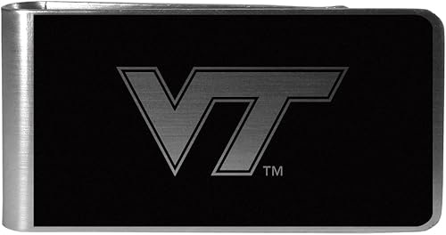 Vista 22 de Siskiyou Sports NCAA Unisex Black and Steel Money Clip