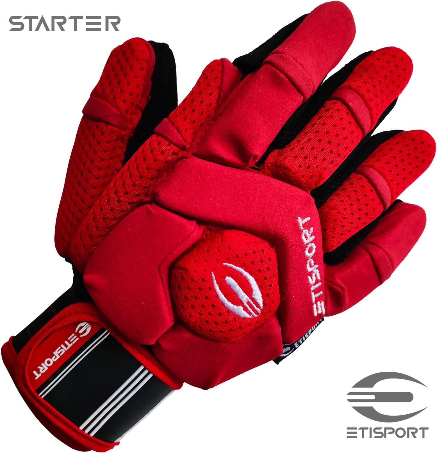 Protection Set, Gloves, Knee Pads, shin Guards for Roller Hockey for Kids ETISPORT Starter. Professional Quality; Great Comfort and Protection.