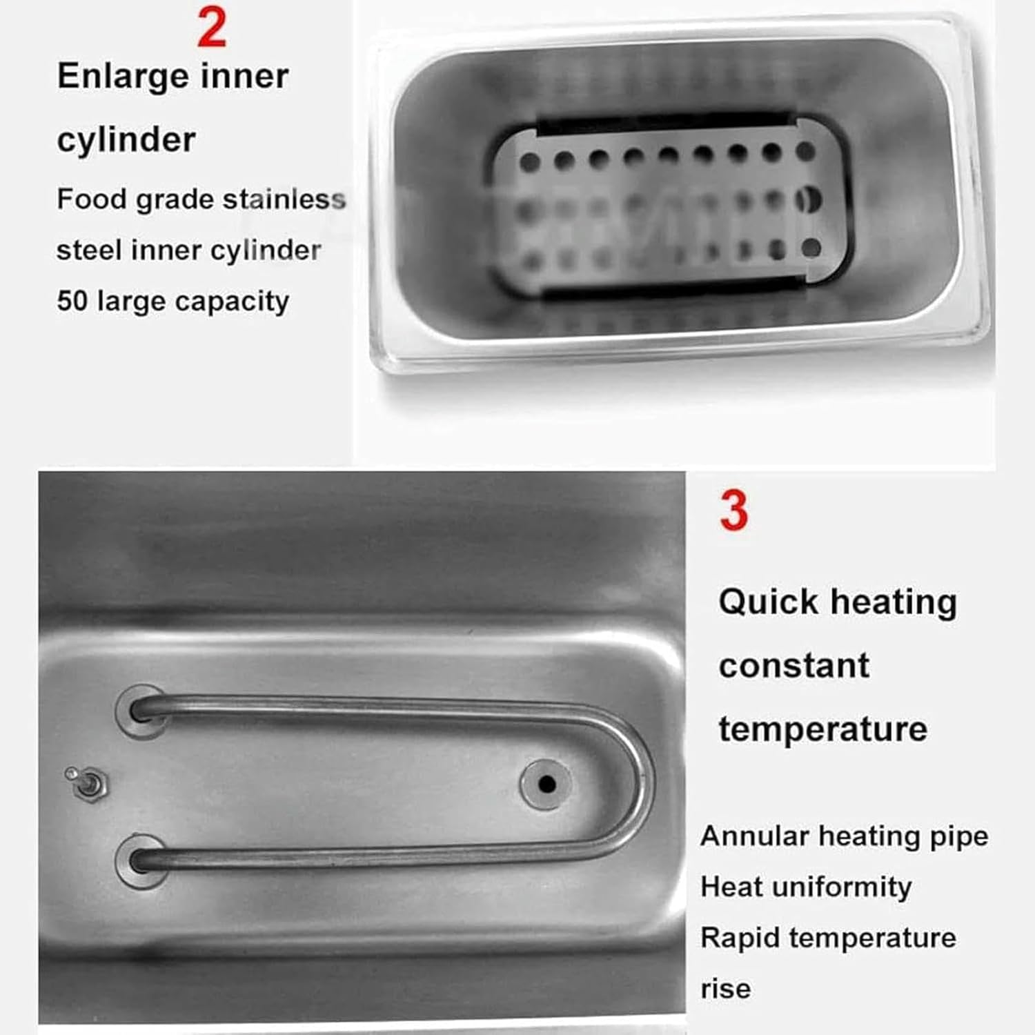 Commercial Egg Kitchen: Cook Efficiently Up To 50 Eggs, Machine Up To 50 Eggs, Professional Machine With 9 L Capacity, For Hard Eggs! ~/