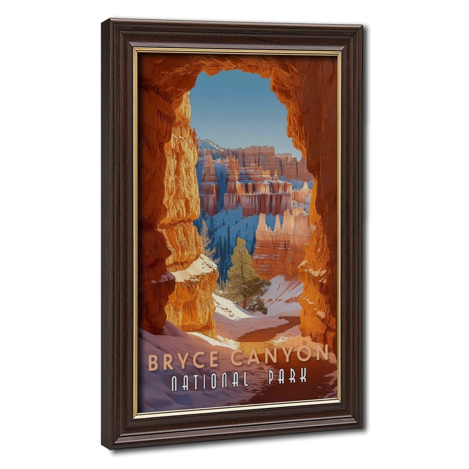 Bareronor Bryce Canyon Canvas Poster for Office Decor Gift