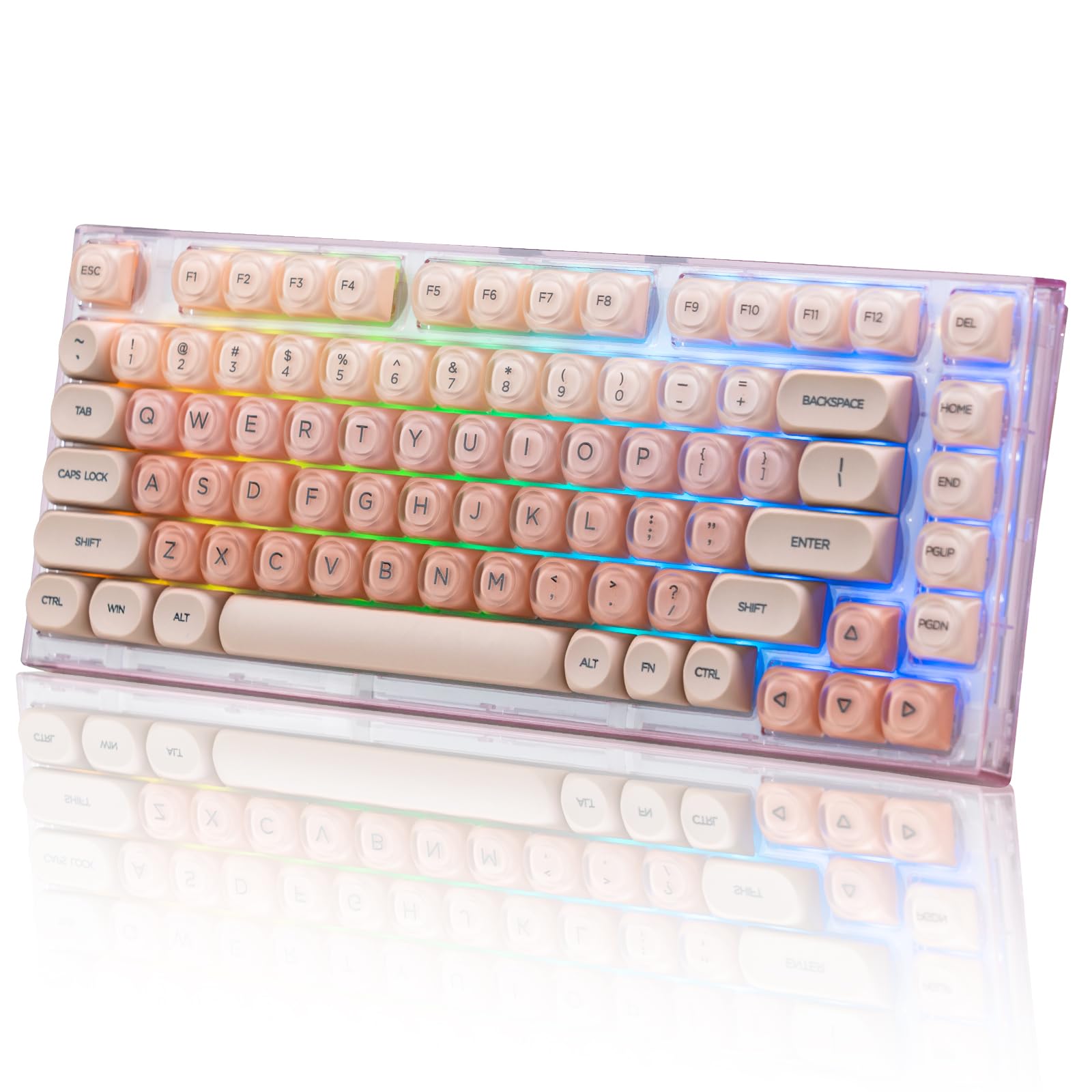 Amazon.com: Womier X75 75% Wireless Mechanical Keyboard, Hot