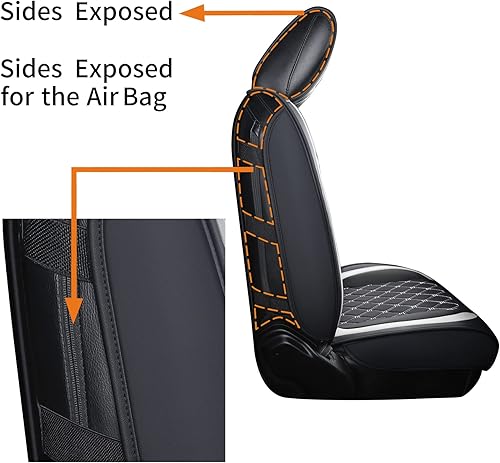 Miniatura 4 de Aierxuan Jeep Wrangler JK JL 4 puertas - Juego completo de fundas para asiento, de ajuste personalizado, para camionetas 2007-2022 Unlimited X