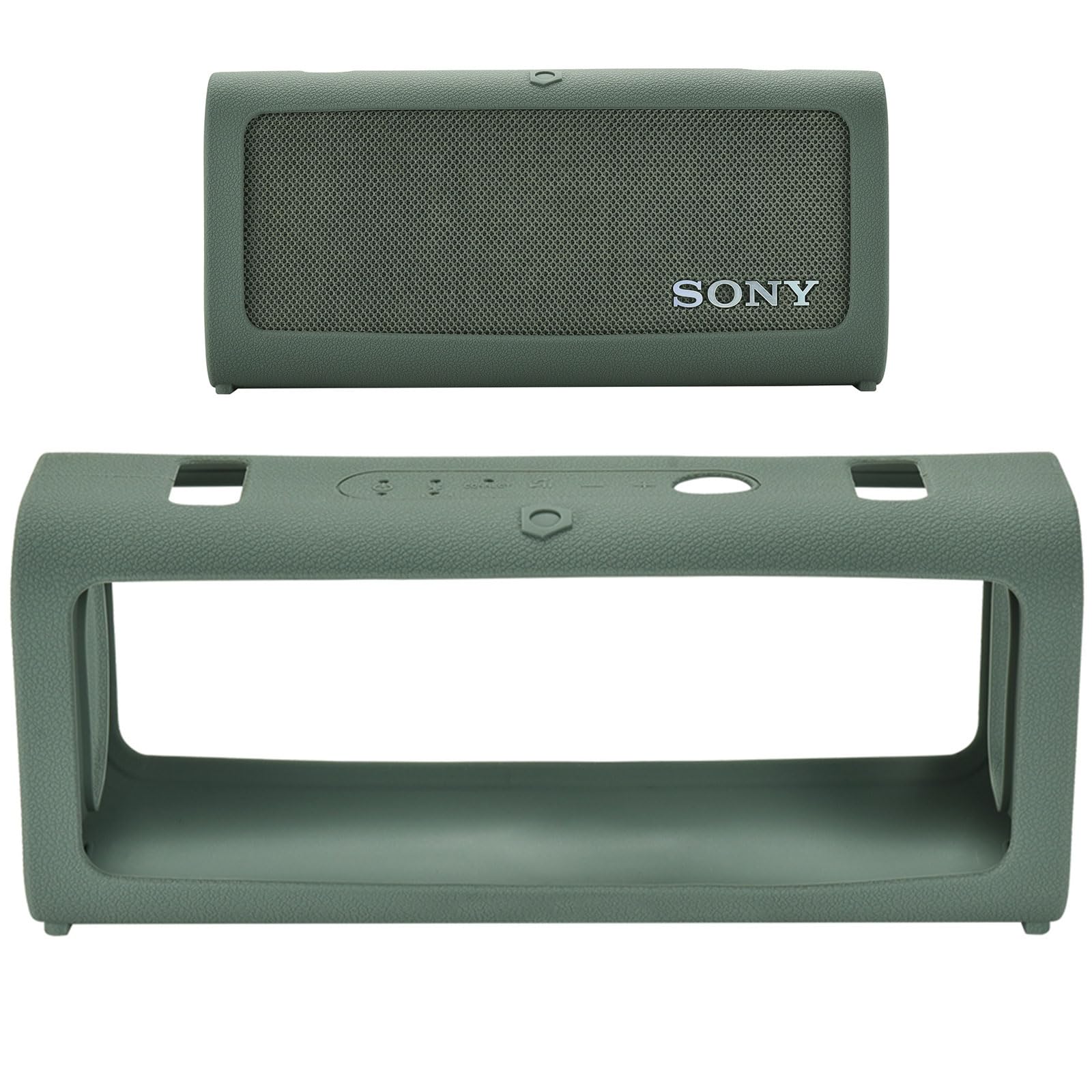 Silicona Funda Protectora para Sony ULT Field 3 Altavoz (Verde)