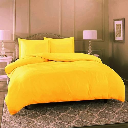 Miniatura 9 de Juego de funda de edredón 100% algodón egipcio, 3 piezas, 500 hilos, juego de ropa de cama suave de lujo con cierre de cremallera, Azul