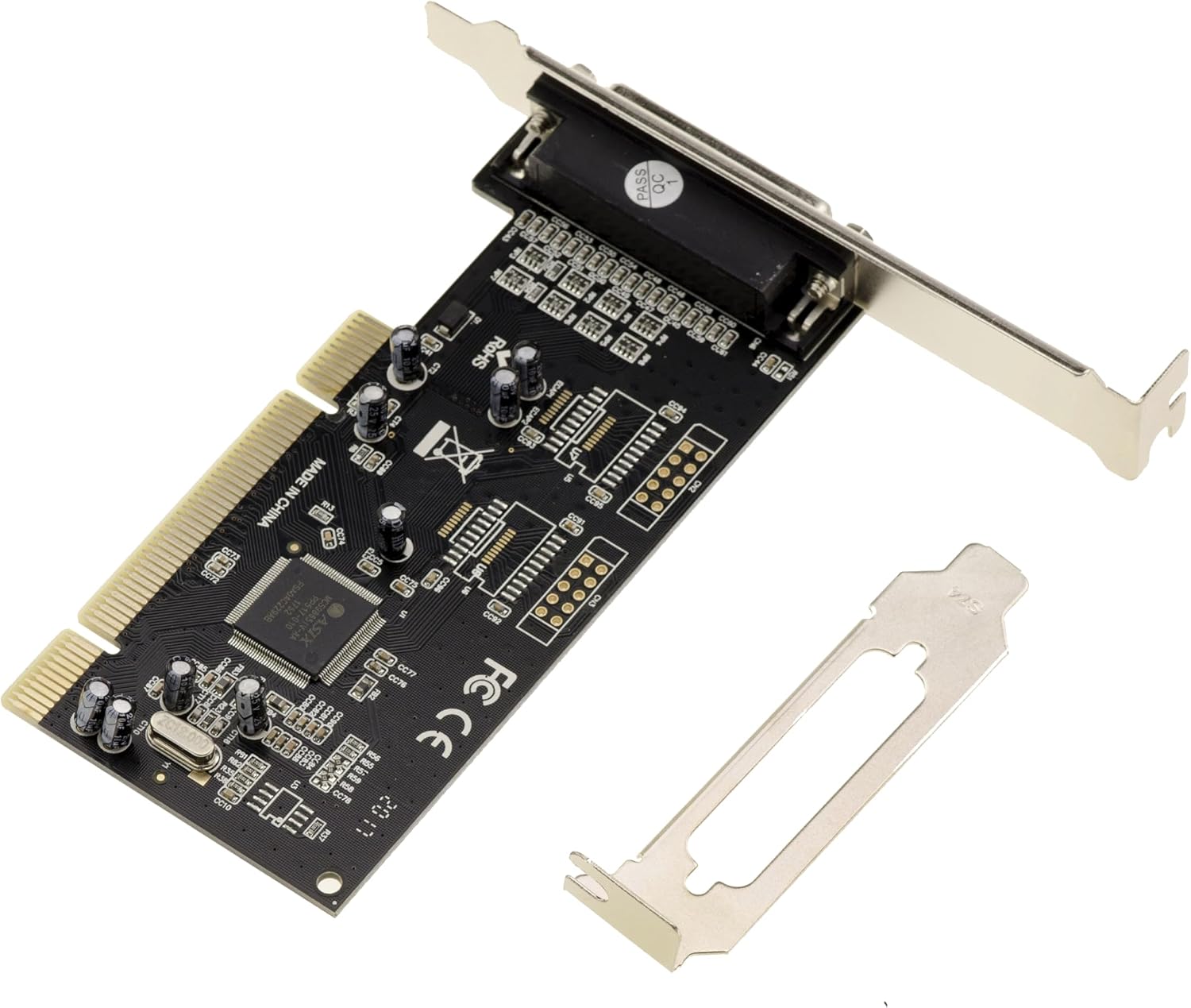 KALEA-INFORMATIQUE PCI to Parallel Control Board IEEE1284 - DB25 Plug/for Printer or Scanner - CHIPSET MOSCHIP - XP/Vista/Seven/Windows 8 Compatible