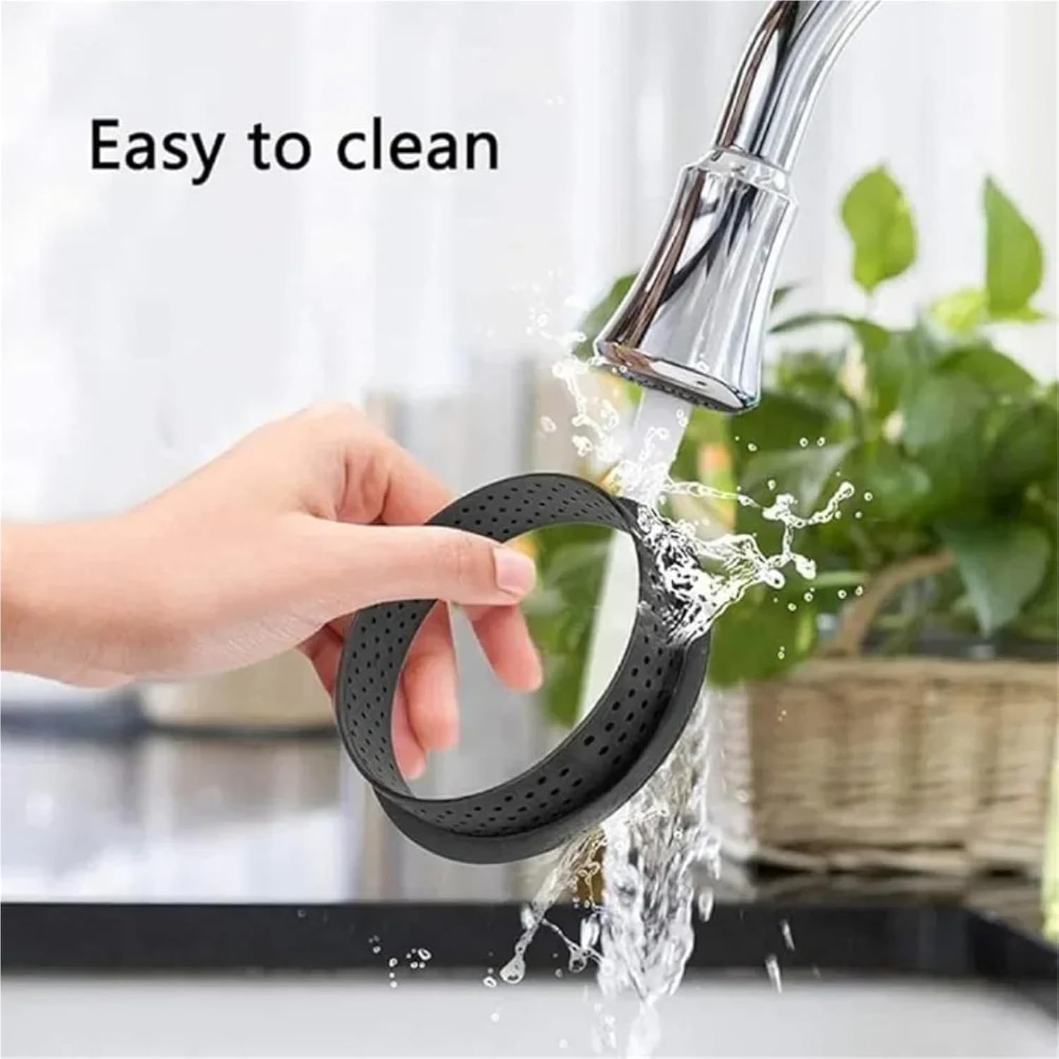20Pcs Perforated Round Plastic Tart Rings Non-Stick Mousse Cake Hamburger Baking Molds for Home Baking
