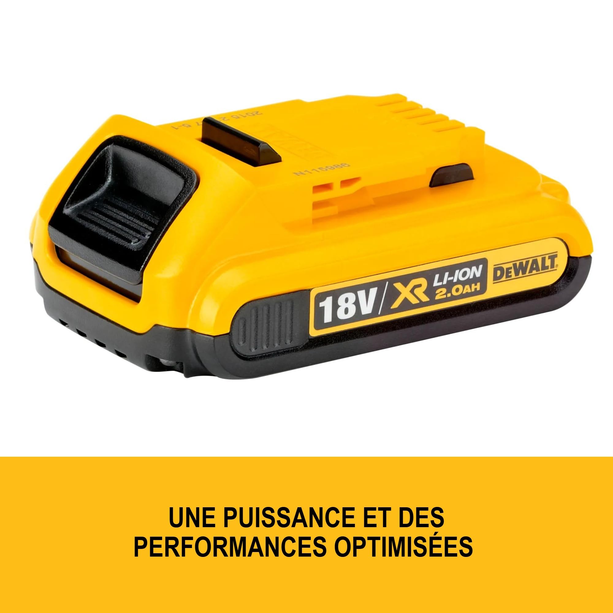 DEWALT, 18V 2.0Ah XR Li-ION Battery Pack, DCB183-XJ