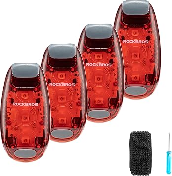 ROCKBROS Small Bike Lights Rear Tail Light 3 Modes Bike Tail Lights Waterproof Safety Bicycle Lights