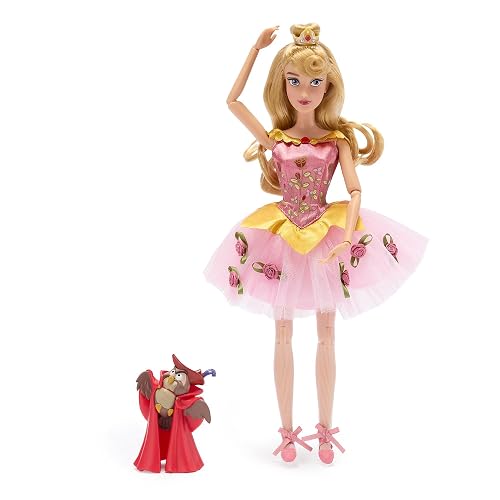 Disney Store Official Aurora Disney Princess Ballet Doll – 30cm Sleeping Beauty Dance Collection