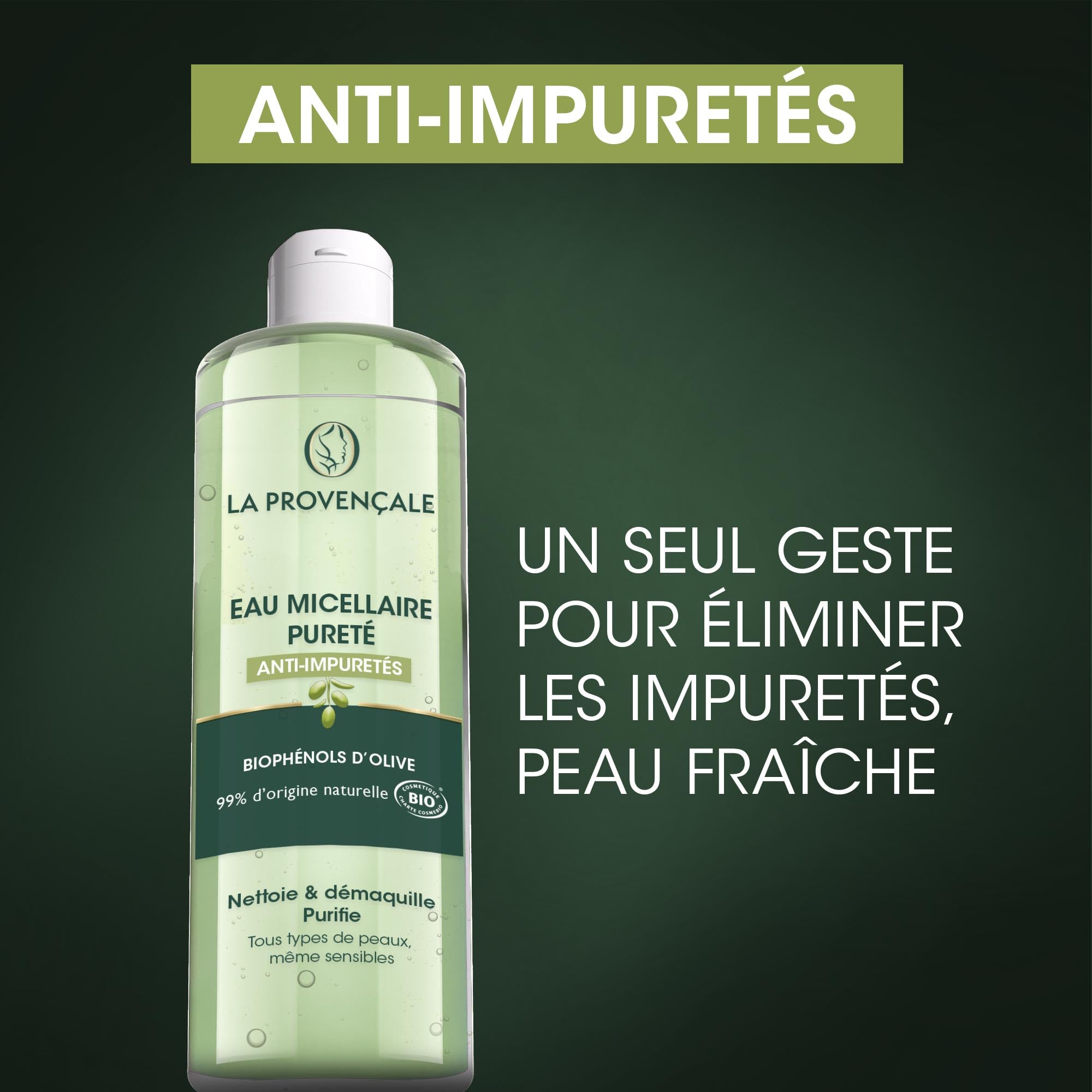 La Provençale L'Eau Micellaire Organiczna czystość 400 ml