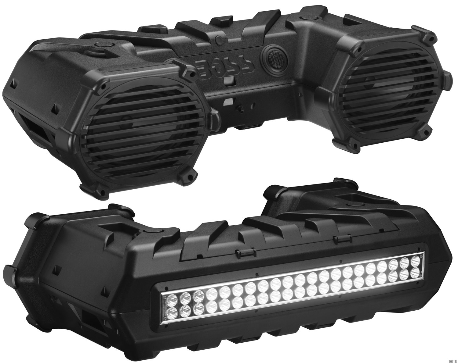 Boss Audio Systems Atvb69led Bluetooth Amplified Atv Utv Sound