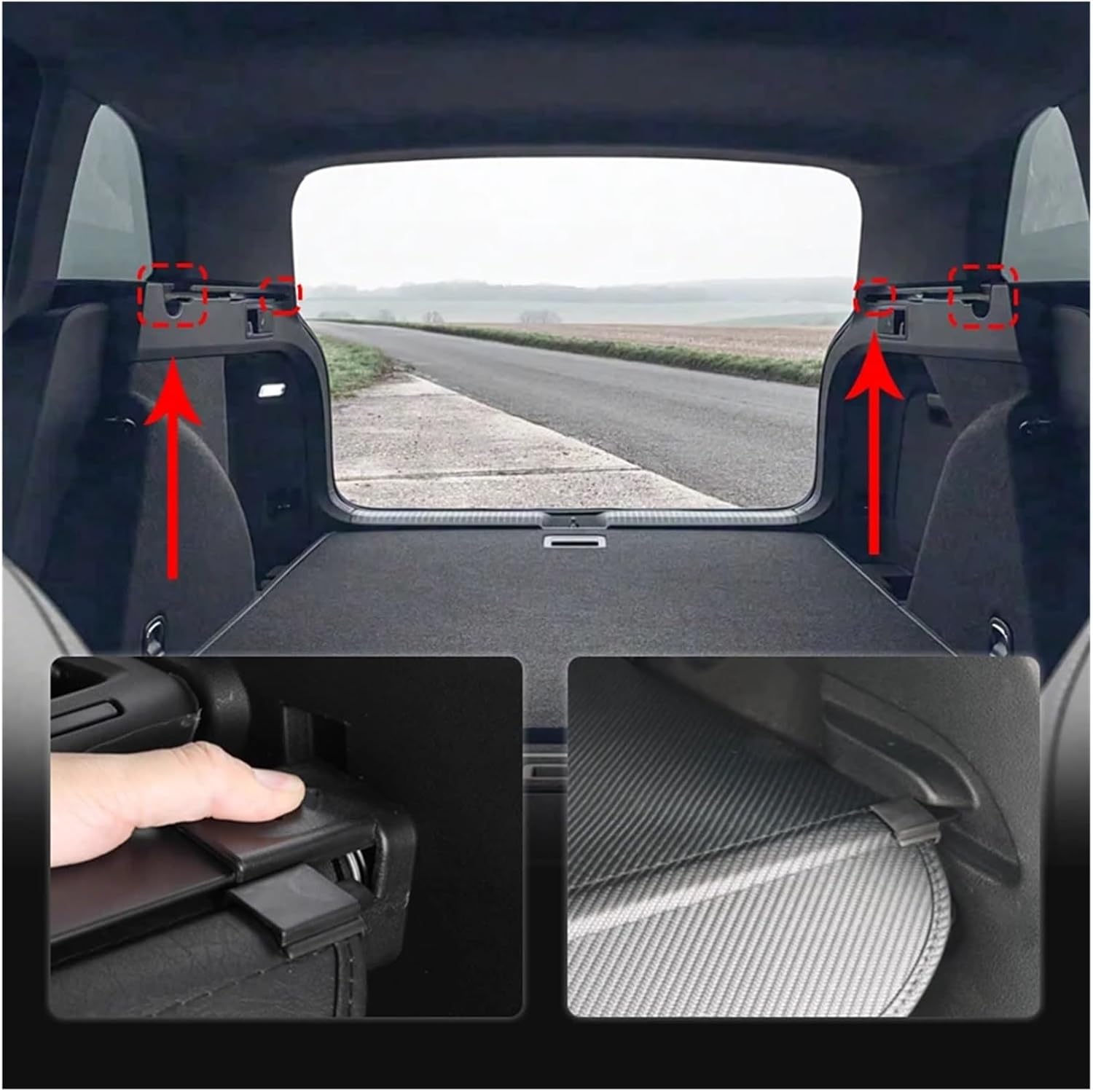 Compatible with VW Golf MK8 VIII Variant 2020-2025 Retractable Trunk Cargo Cover Parcel Rack Shield Privacy Auto Interior Accessories(Canvas)