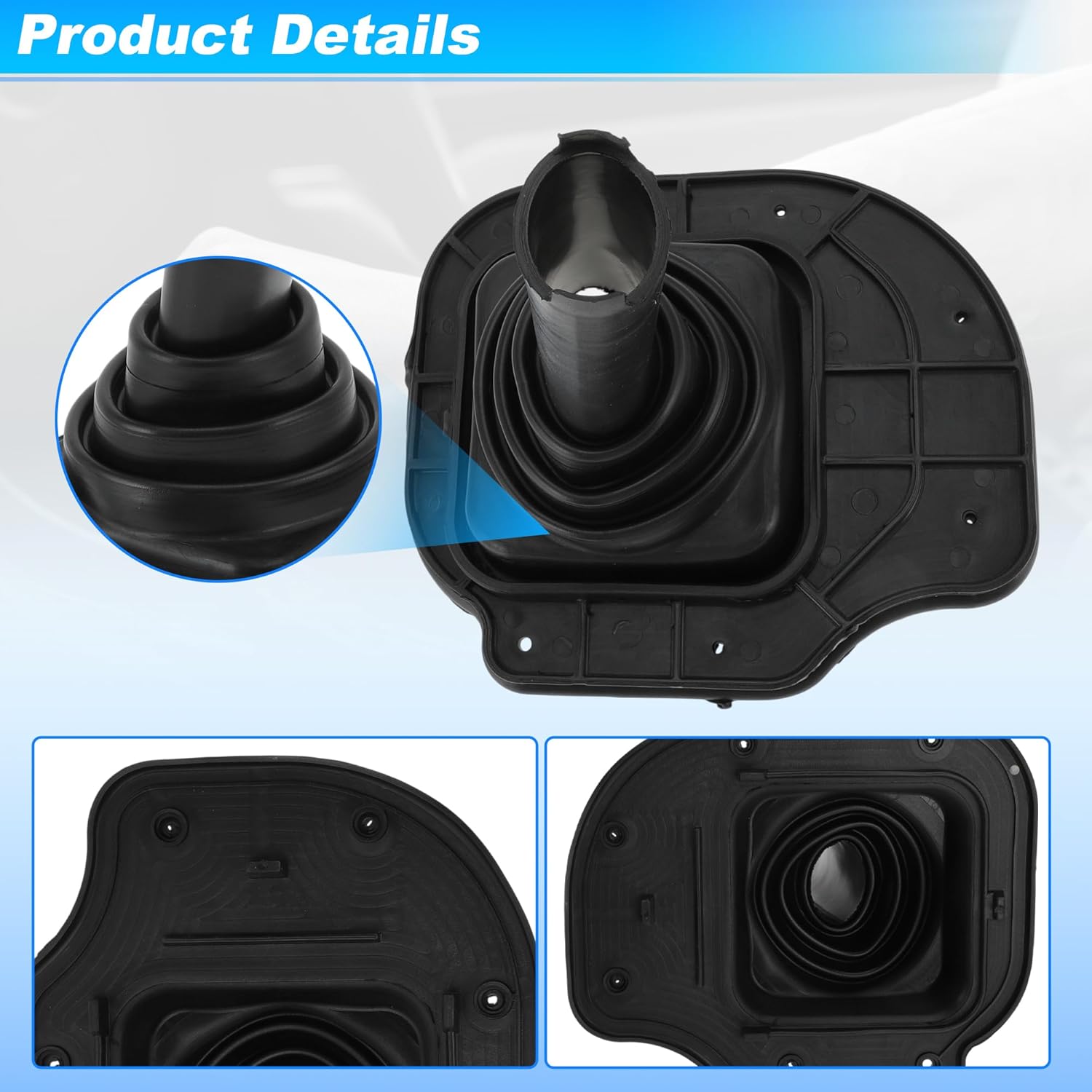 Manual Transmission Gear Shifter Lever Lower Boot Clutch Fork Boot for Dodge for Ram 1500 2006-2012 No.55366707AC Gear Shift Boot for Dodge for Ram 2500 2005-2018