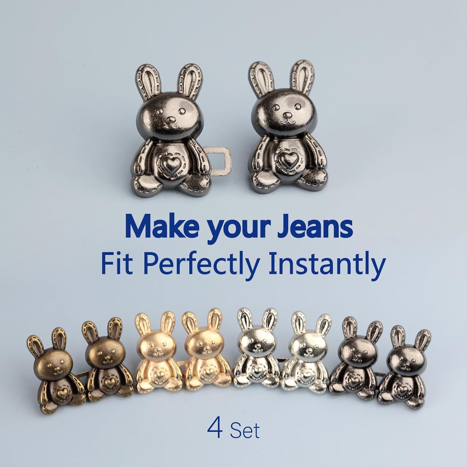 Pants Tightener for Waist Adjust Jean Tightening Clips to Make Pant Smaller image 5