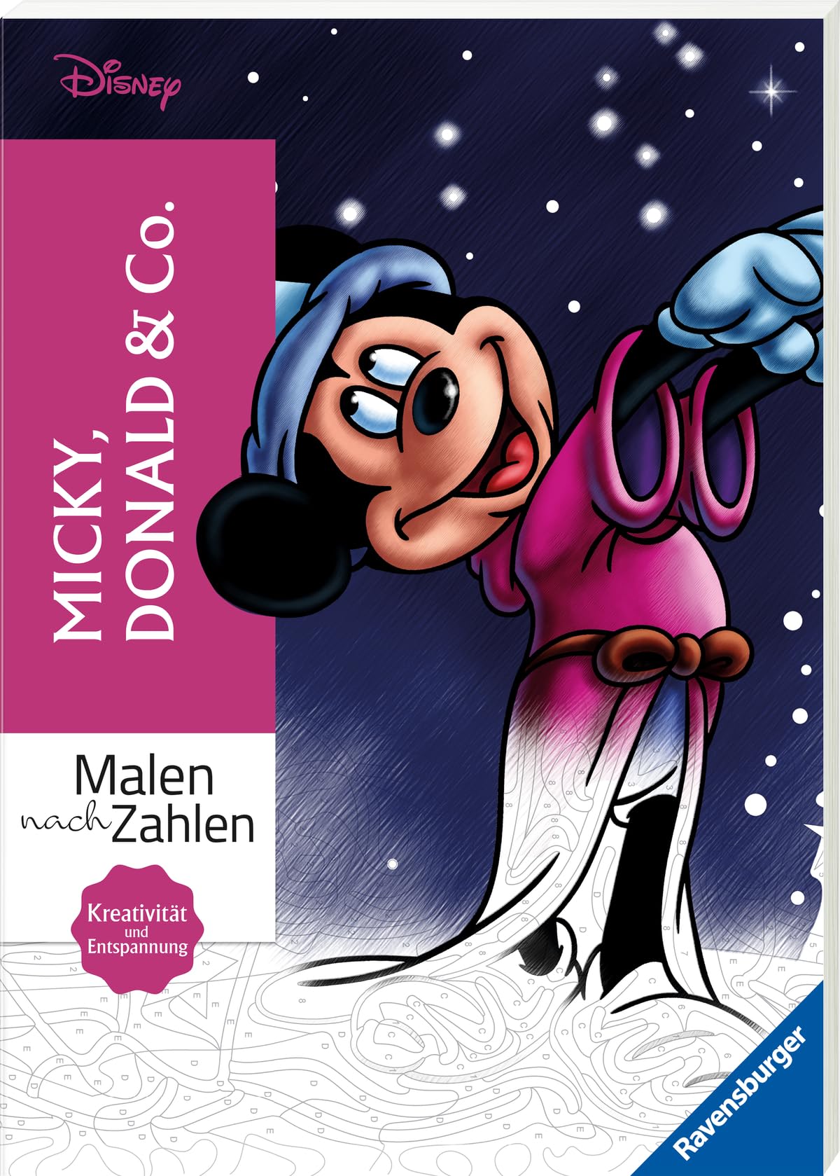 Disney - Malen nach Zahlen: Micky, Donald & Co.