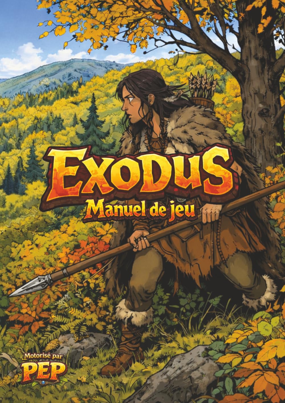 Exodus - Manuel de jeu: Un jeu de rôle d'aventures Primal Punk Fantasy
