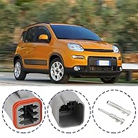 Vista 2 de ECSiNG Kit de conector eléctrico impermeable de 6 pines DT04-6P DT06-6S compatible con Deutsch compatible con enchufe sellado automotriz de la serie