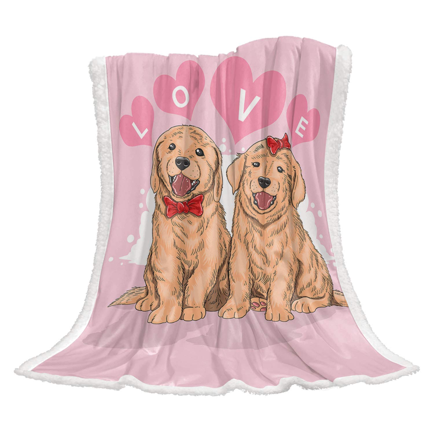 Couverture polaire chien plaid peluche durable et confortable