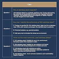 Vista 5 de Tornillos para madera # 6 x 3/8 pulgadas, 100 unidades, 18-8 (304), tornillos de acero inoxidable Phillips de cabeza plana, tornillos autorroscantes