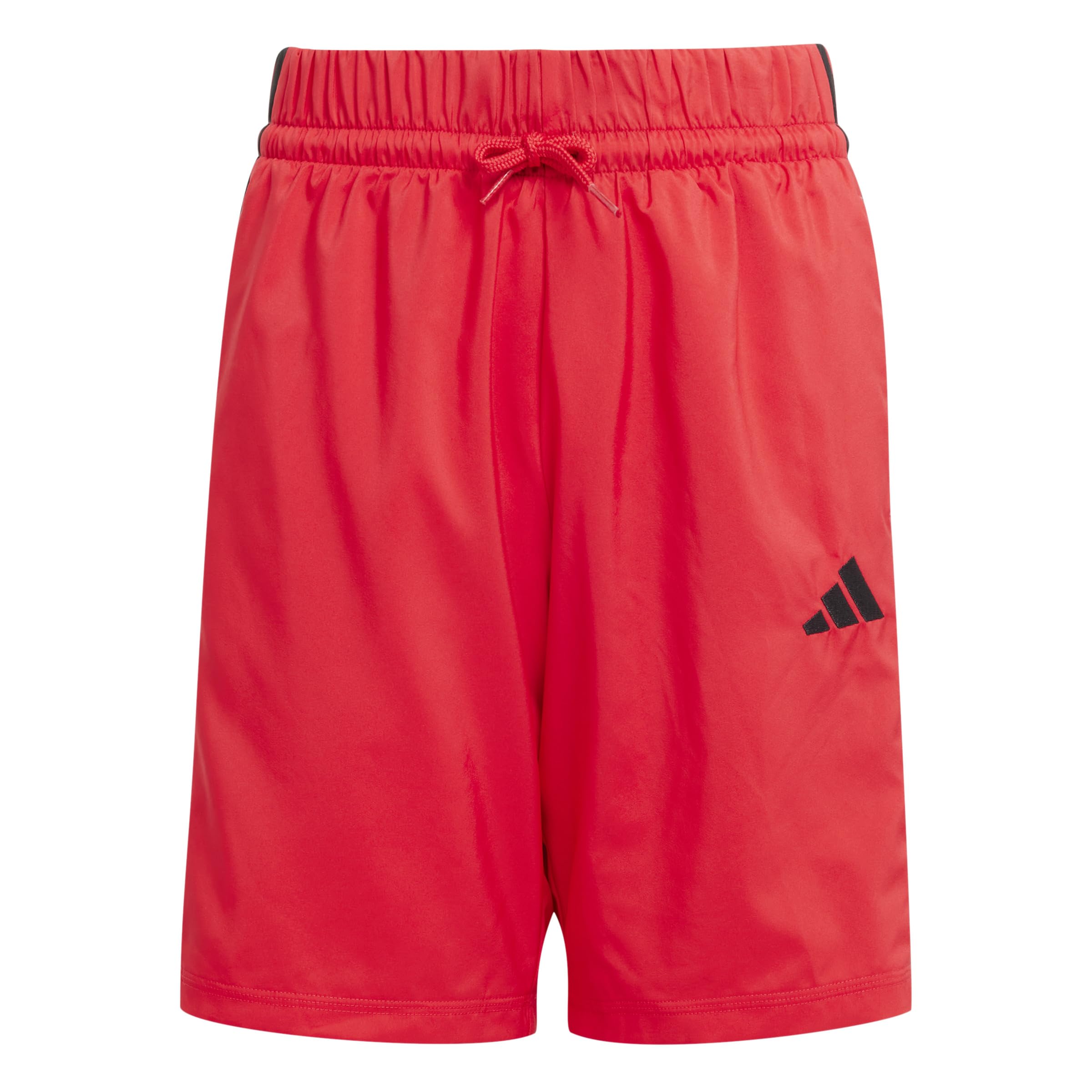 adidas Unisex Kids Essentials Climacool Stripes Shorts, Pure Ruby/Black, 9-10 Years