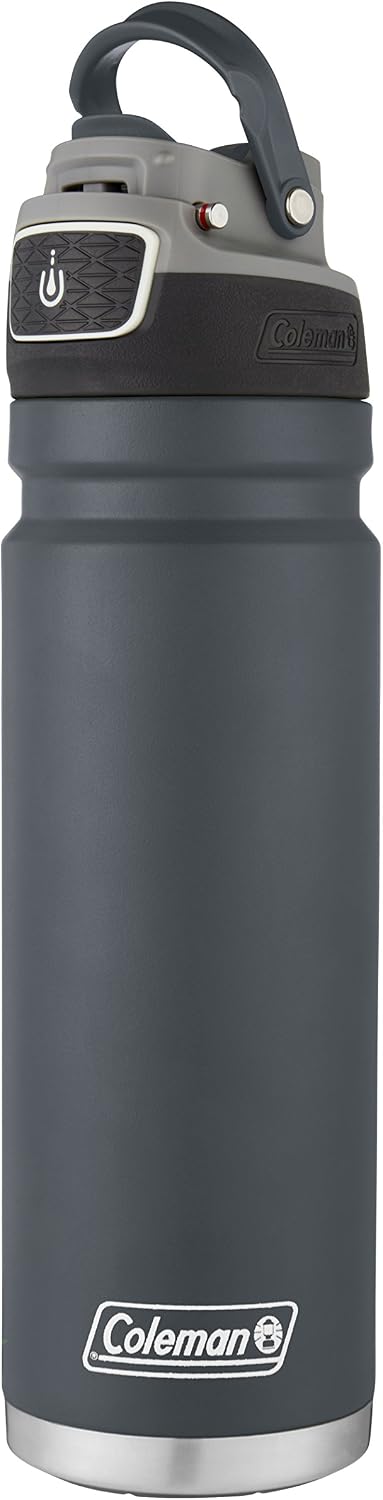 Coleman Freeflow Stainless Steel, Slate, 24 oz
