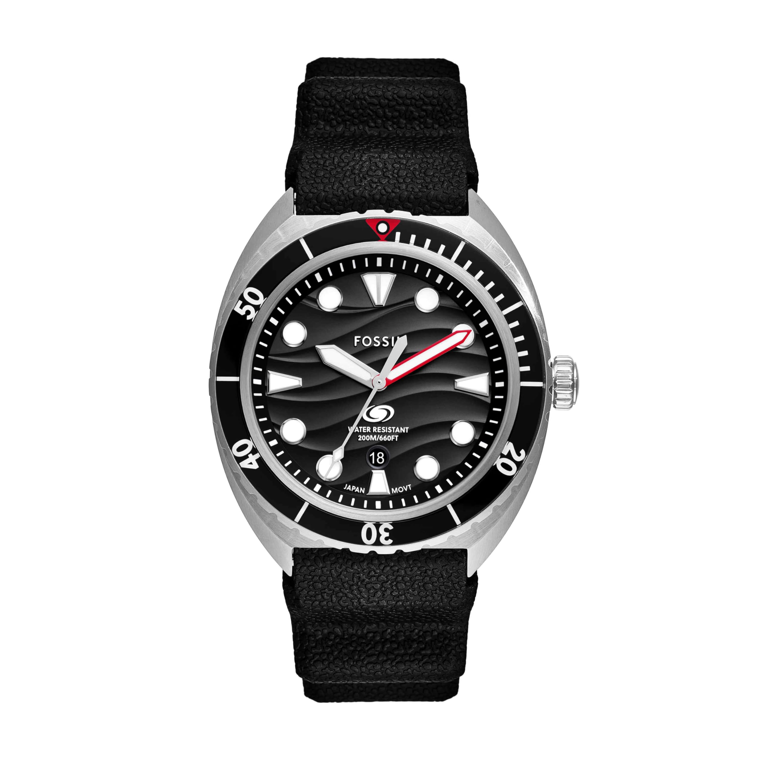 Fossil Silicone Analog Black Dial Mens Watch-Fs6062, Band Color-Black (B0CZSF6LVY) Amazon Price History, Amazon Price Tracker