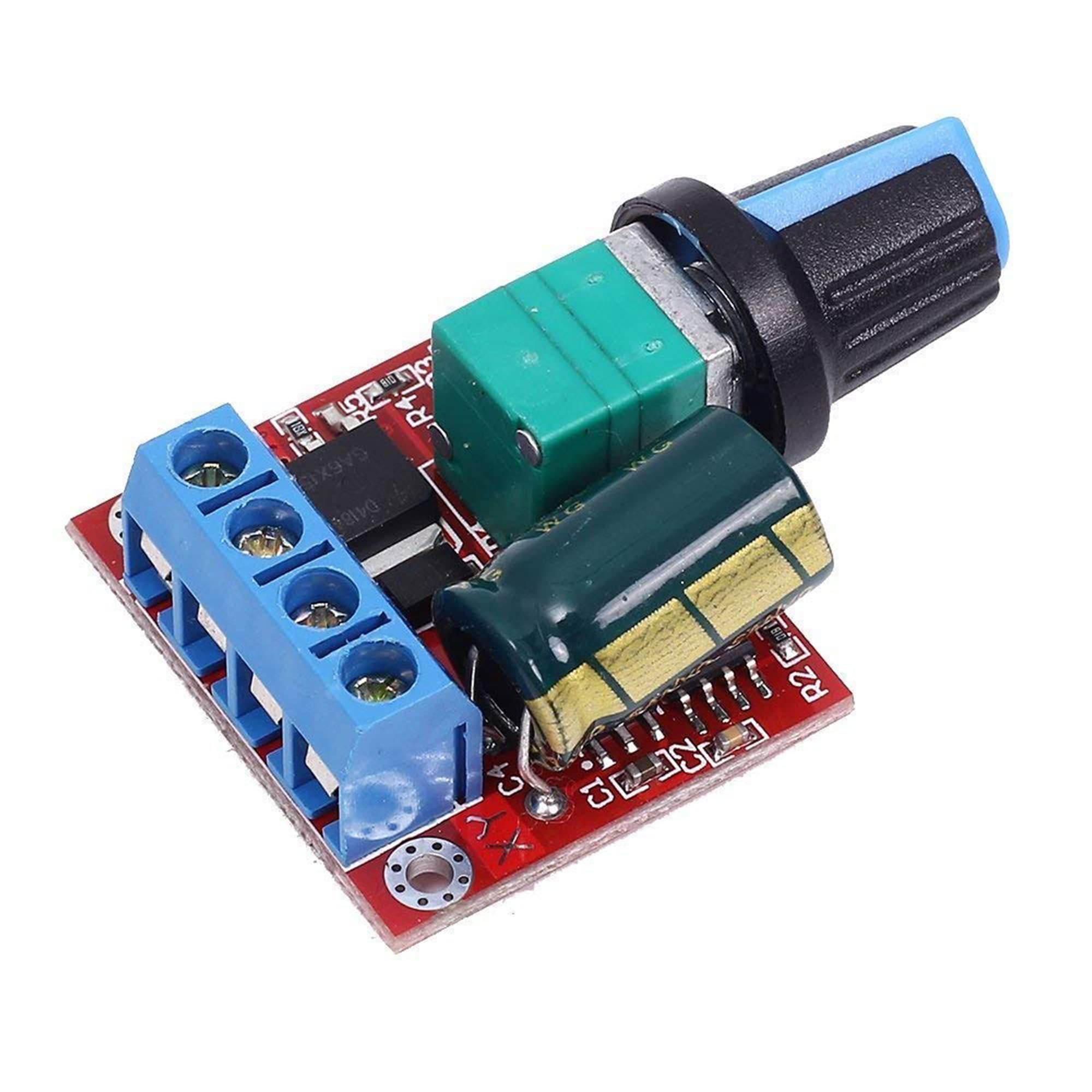 BITSKY INDIA DC 5V 6V 9V 12V 24V 5A PWM DC Motor Speed Controller Regulator Switch LED Dimmer DC 5V-35V 20khz LED