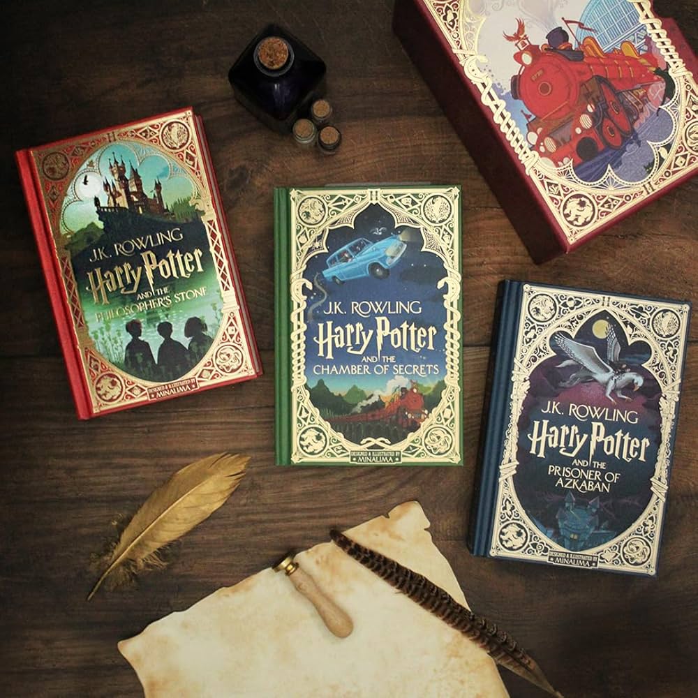 Harry Potter 1-3 Box Set: MinaLima Edition : Rowling, J.K.