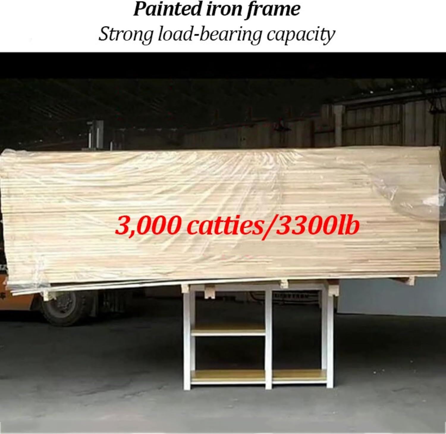 Aquarium Stand, Terrarium Tank Stand with 6 Wheels, Reptile Breeder Turtle Rack Table, Metal Iron Shelf Fish Shelf, 3300LBS Capacity