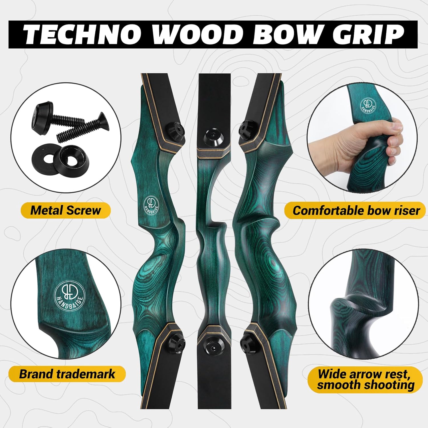 Archery Longbow and Arrow Set Archery Hunting Long Bow with Arrow Quiver and Bow Case 25-60lbs Right Handed Longbow Kit for Shooting Target