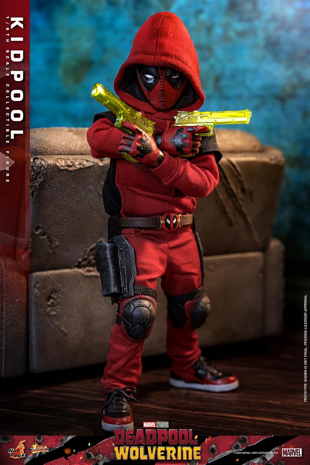 Movie Masterpiece Deadpool & Wolverine Kidpool 1/6 Scale Figure