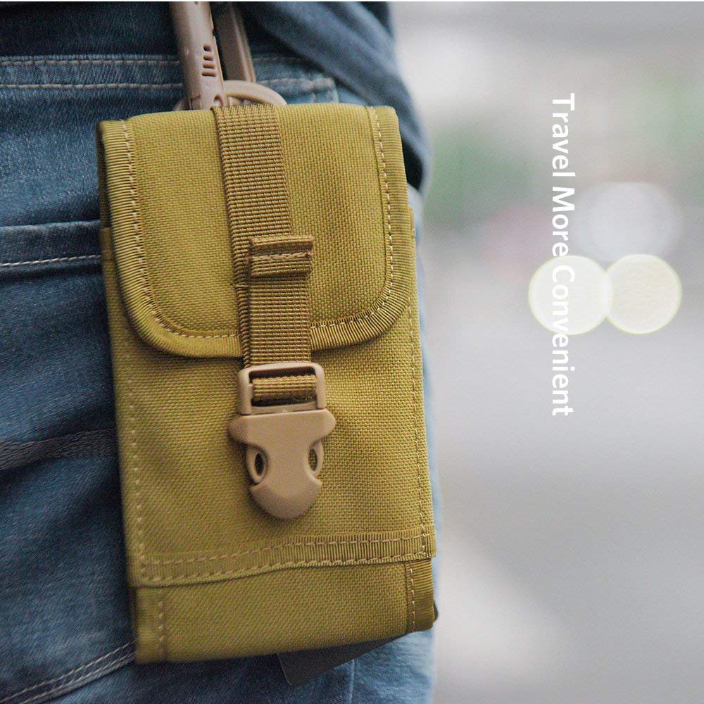 Handyhülle Für Ulefone Armor Serie – Outdoor-Gürteltasche Aus Nylon, Wasserdicht, Grün