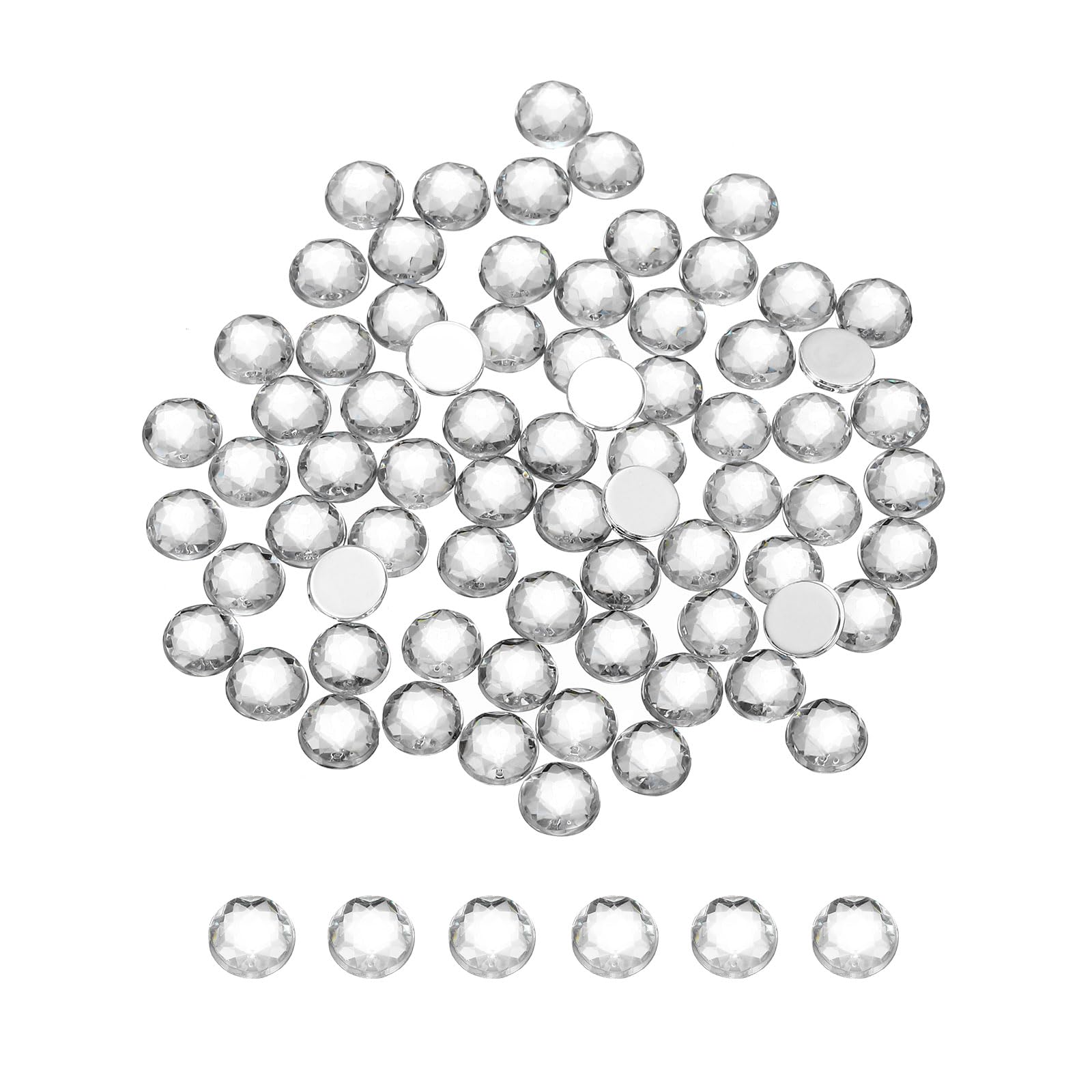 QUARKZMAN 720pz Strass Rettangolari da Cucire, Perline Rettangolari con Retro Piatto da 19x7mm Plastica con 2 Fori per Abbigliamento, Vestiti, Artigianato, Gioielli (Nero