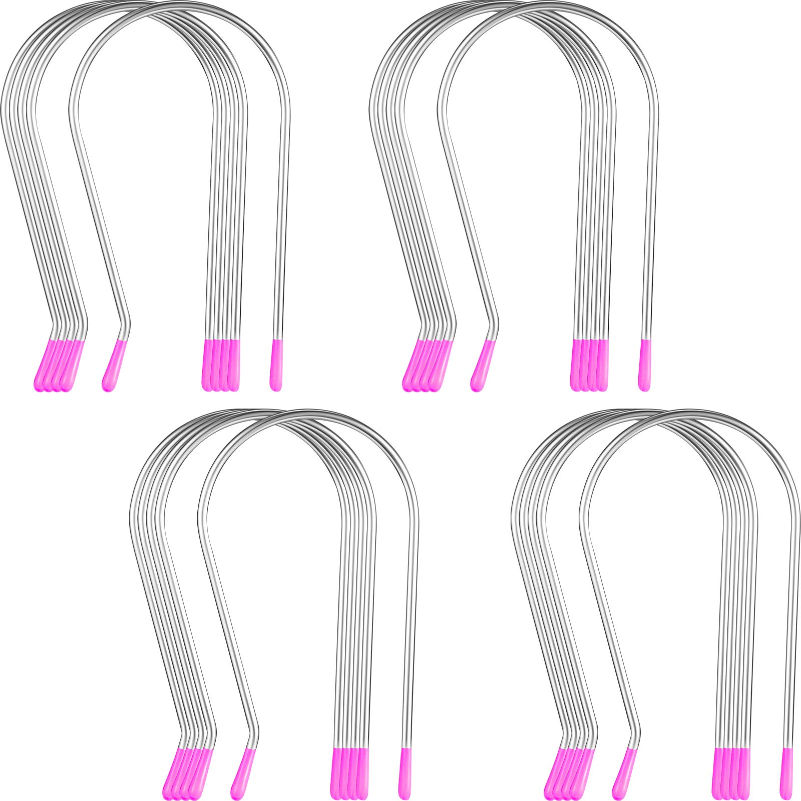 20 Pieces Assorted Hot Roller Clips Replacements, Fits Most Sized Rollers Curlers (Large)