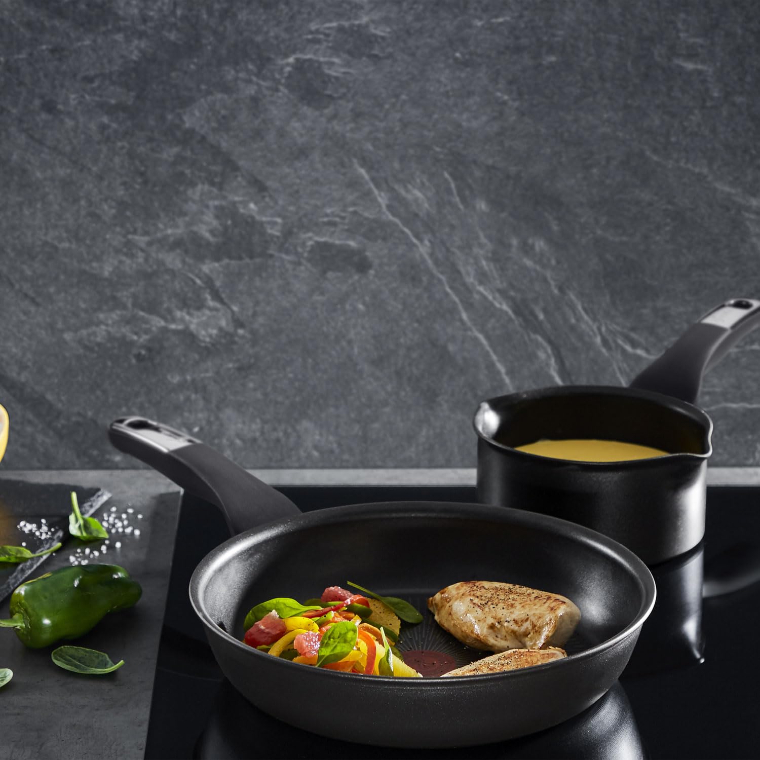 Lagostina Unlimited Padella Antiaderente 32cm Induzione Thermosignal Alluminio