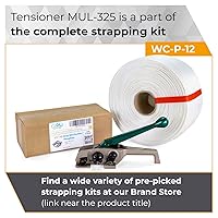 Vista 7 de IDL Packaging MUL-325 PRO Tensor resistente para flejes de cables tejidos y compuestos, ancho de correa de hasta 34