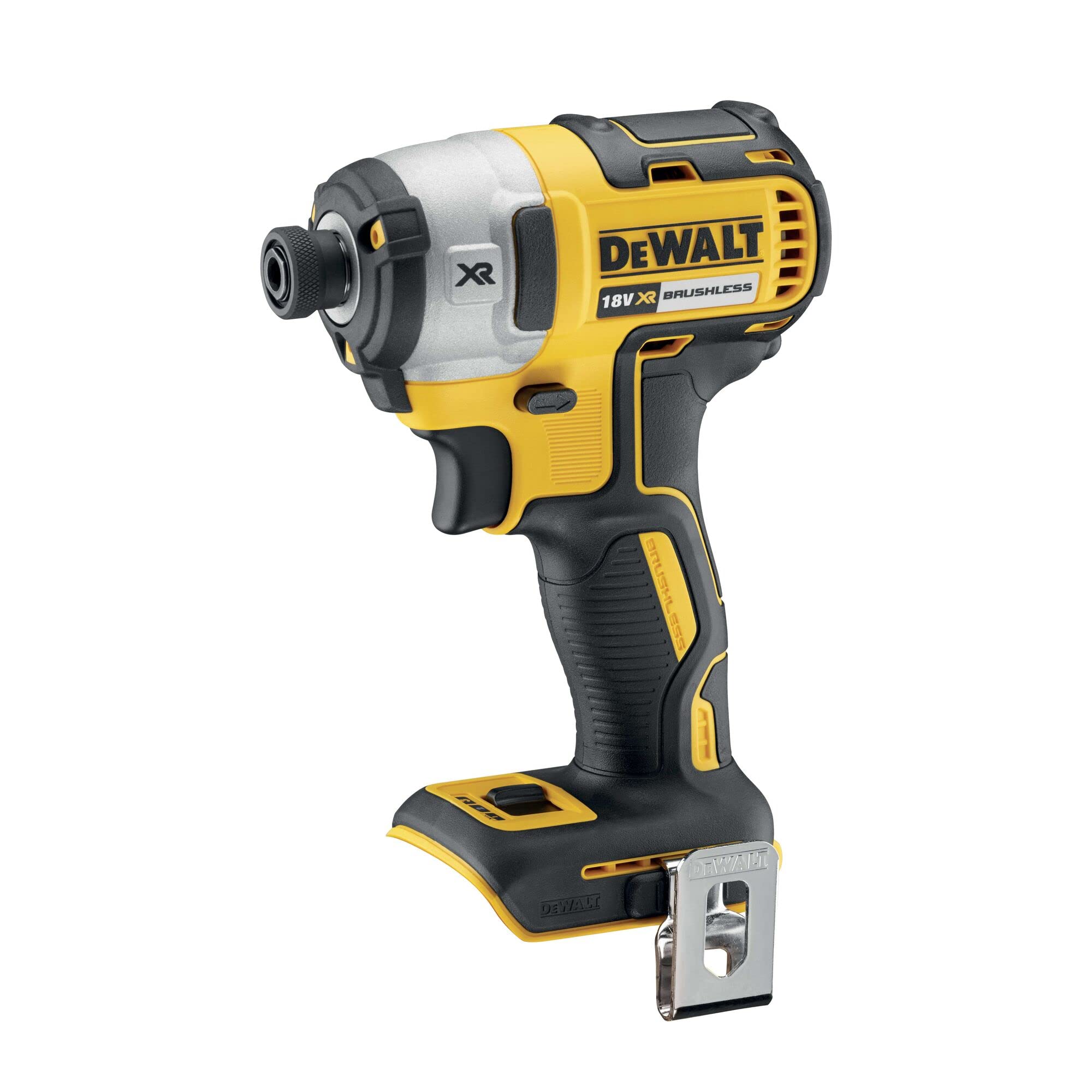 DEWALT Zestaw 3 narzędzi XR 18 V bezszczotkowa wiertarka kompaktowa wkrętarka, wkrętarka udarowa, dziurkacz SDS-Plus, XR 18 V 5 Ah Li-Ion, 3 baterie, 2 zestawy TSTAK DCK368P3T-QW
